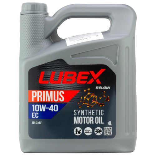 L034-1302-0404 LUBEX Синт-ое мот.масло PRIMUS EC 10W-40 (4л) - 4 л L034-1302-0404 LUBEX Синт-ое мот.масло PRIMUS EC 10W-40 (4л) - 4 л