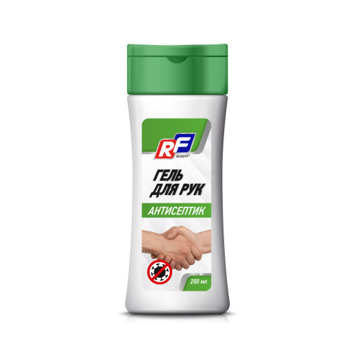 13457N RUSEFF Гель антисептический для рук (200 мл) - 0,2 л 13457N RUSEFF Гель антисептический для рук (200 мл) - 0,2 л