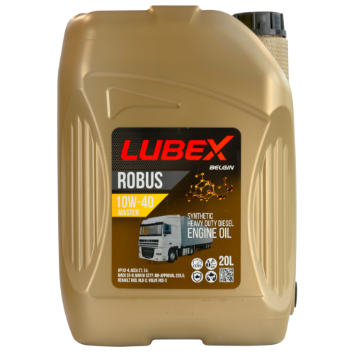 L019-0767-0020 LUBEX Синт-ое мот.масло ROBUS MASTER 10W-40 CI-4 E4/E7 (20л) - 20 л
