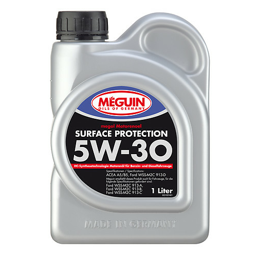3193 Meguin НС-синт. мот.масло Megol Motorenoel Surface Protection 5W-30 A5/B5 (1л) - 1 л 3193 Meguin НС-синт. мот.масло Megol Motorenoel Surface Protection 5W-30 A5/B5 (1л) - 1 л