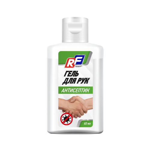 13235N RUSEFF Гель антисептический для рук (60 мл) - 0,06 л 13235N RUSEFF Гель антисептический для рук (60 мл) - 0,06 л